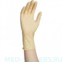 Перчатки латексные, Dermagrip Classic смотровые неопудренные, S (50 пар)
