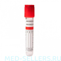 Пробирки "Lab-Vac" для исследования сыворотки (без наполнителя) 9мл., 16х100мм., пластик, №100/1000