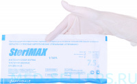 Перчатки стерильные, SteriMAX хирургические латексные опудренные 6,5 (40 пар)