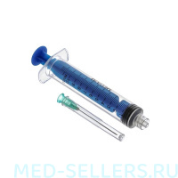 Шприц 10мл. MedAim LUER LOCK 21G (0,80х40) (в упаковке 100 шт.)